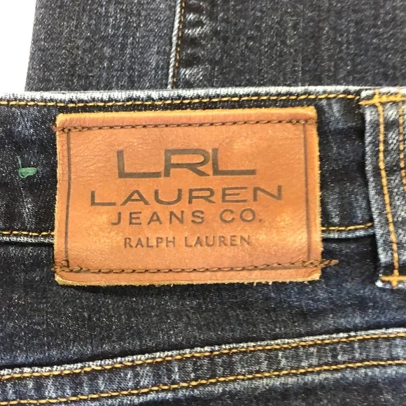 Lauren Ralph Lauren Denim Blue Jeans Size 6 - Picture 2 of 5